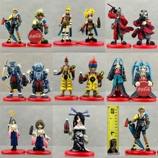Final Fantasy X 10 All Characters Coca-Cola x Squaresoft Mini Figure 15pc Lot