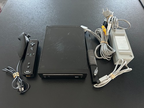 Console nintendo wii noir - console,