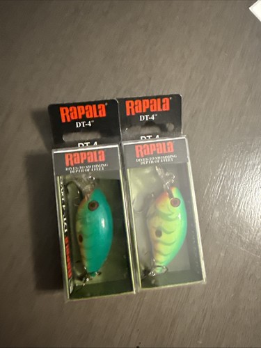 Rapala lot green - dt-4,