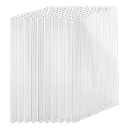 Plaques polycarbonate double