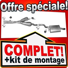 Ligne pot d'échappement pour