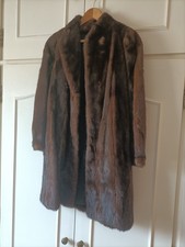 manteau de vison véritable