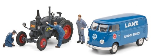 Schuco lanz bulldog avec - bulldog,