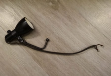 Ancienne petite lampe Singer en bakélite noir Machines à coudre Singer