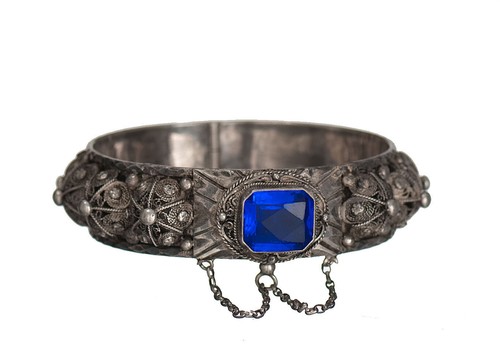 Ancien bracelet argent - ancien, en
