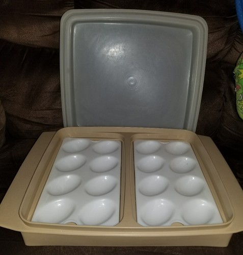 Vtg tupperware deviled egg - vtg.,