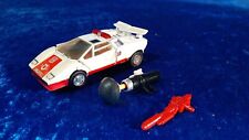 Vintage 1985 TF3 TRANSFORMERS AUTOROBOT RED ALERT LAMBORGHINI GIG G1 TAKARA