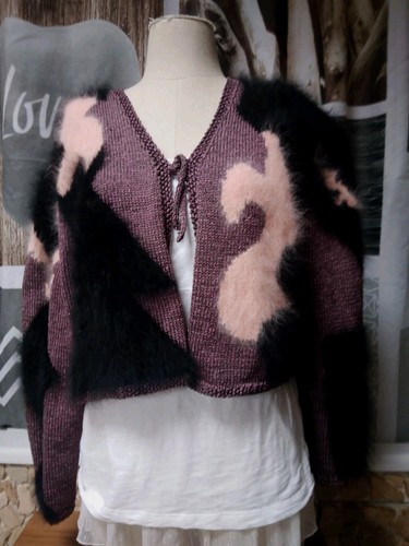 Splendide pull bolero angora - ,