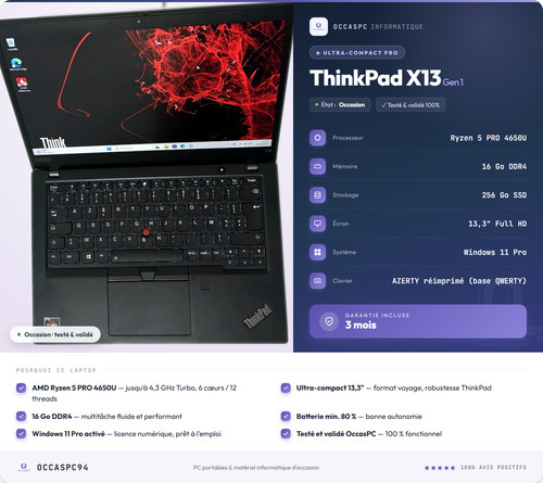 Lenovo thinkpad x13 - lenovo,