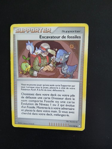 Carte pokémon excavateur - carte,