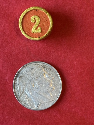 Piece francs argent belge - piece,