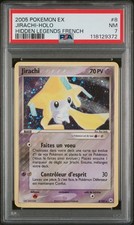Carte Pokémon Jirachi 8/101 PSA 7 Holo Légendes Oubliées FR