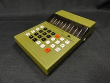 RARE VINTAGE RETRO BULGARIAN ELECTRONIC VFD TUBES CALCULATOR ELKA 160 WORKING