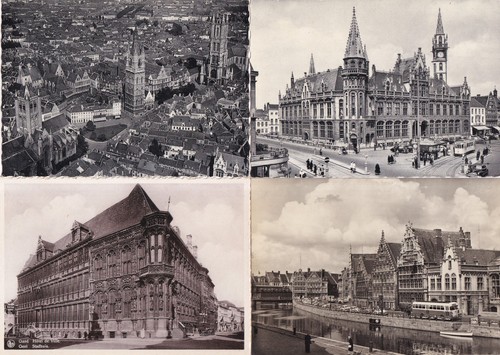 Lot cartes postales - lot, 4