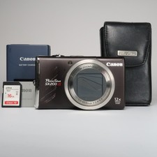 Canon PowerShot SX200 IS 12.1 MP 12x Digital Camera Brown, SD Card - Refurbished