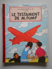 EO JO ZETTE et JOCKO t1 Le testament de M. PUMP ( HERGE )( TINTIN ) 4ème plat B5