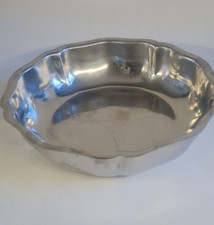 plat /saladier inox vintage