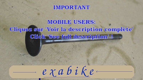Soupape echappement pour - soupape,