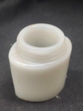 Ponds cold cream vintage jar milk glass,collectable.