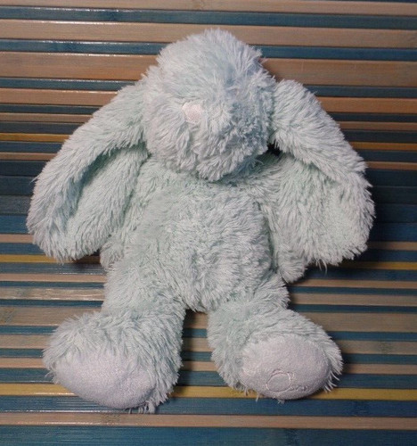 Doudou peluche lapin - doudou, vert