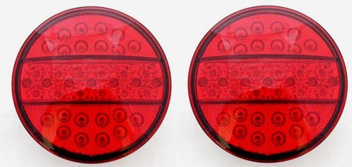 24v fog led hamburger rouge - 24v,