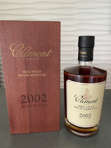 Rhum clément 2002 très vieux - très,