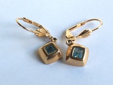 Boucle d'oreille plaqué or