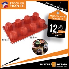 Moules en Silicone Canelés