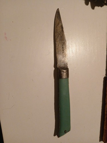 Ancien couteau pradel manche - couteau,
