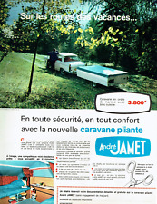 advertising 0922 1968 folding caravan André Jamet road holidays