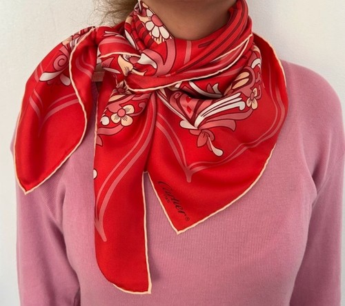 Foulard cartier 100 - 100%, soie