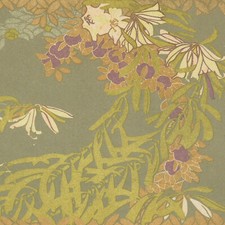 Art Nouveau R Bacard Decoration Floral Ornament Flowers Chromolithography C1910