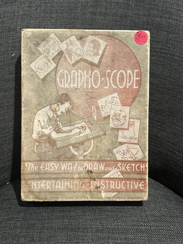 Antique grapho scope sketch - grapho-scope,