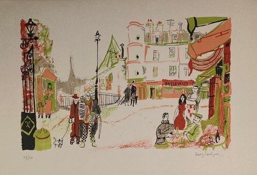 Dany lartigue lithographie - dany,