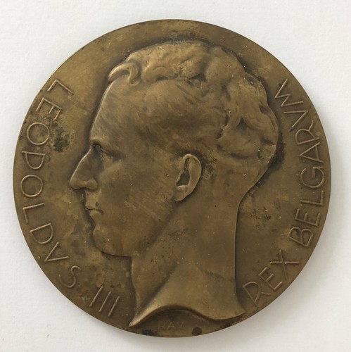 Rare medaille leopold iii - rare,