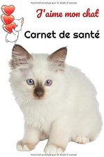 J'aime mon chat Carnet de