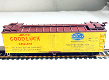 40' Wood Reefer: Jelke 'Good Luck' Margarine #10805 (Train-Miniatures,HO) No Box