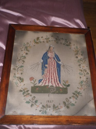 Canevas vierge 1857 - canevas, cadre
