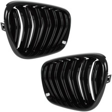 CALANDRE GRILLE ENTRE AIR LES PHARES GAUCHE + DROITE NOIR POUR BMW X3 F25 X4 F26