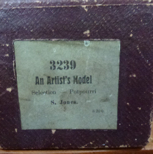 Pianola roll hupfeld note - hupfeld,