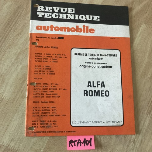 Alfa roméo temps main - temps,