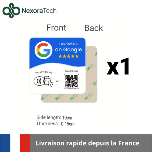Carte avis google nfc - avis, qr