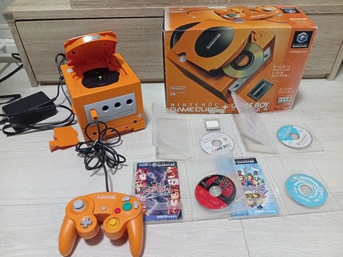 Nintendo gamecube orange - gamecube,