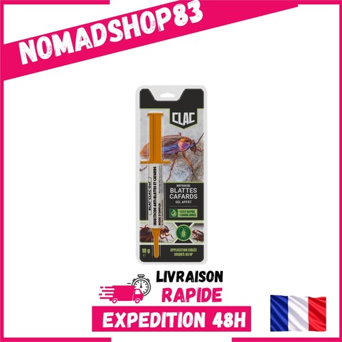 Gel anti cafards - clac, seringue