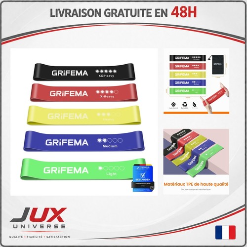 Bandes élastiques musculation