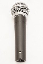 Shure SM58-CN Cardioid Dynamic Vocal Microphone with 25' XLR Cable, Shock Mount,