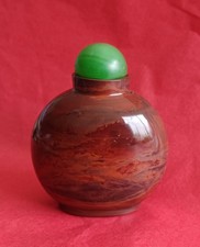 Tabatière chinoise pierre