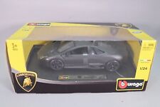 LG413 BURAGO 01020916 1/24 1:24 Lamborghini Reventon Matte Black Car