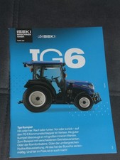 Iseki TG 6 Tractor Brochure (25216)