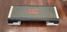ORIGINAL REEBOK AEROBIC EXERCISE STEP PLATFORM WITH 6", 8" AND 12" RISER NICE